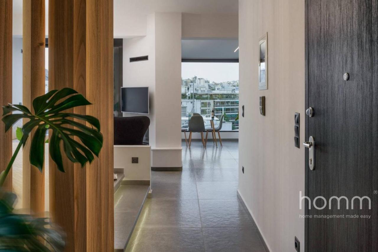 59M² Homm Loft- Penthouse With Acropolis View,2Ppl Apartment Athens Luaran gambar